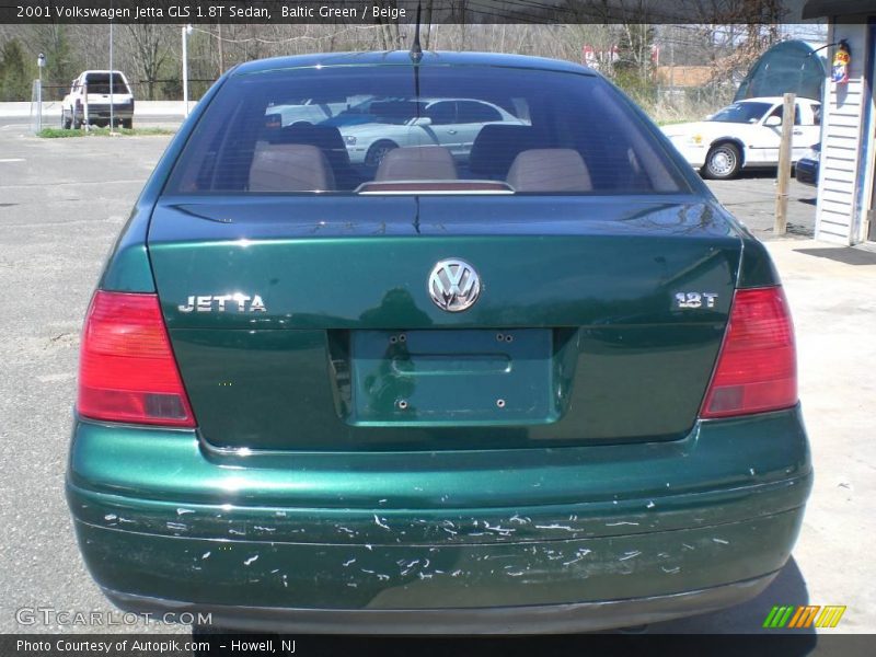 Baltic Green / Beige 2001 Volkswagen Jetta GLS 1.8T Sedan