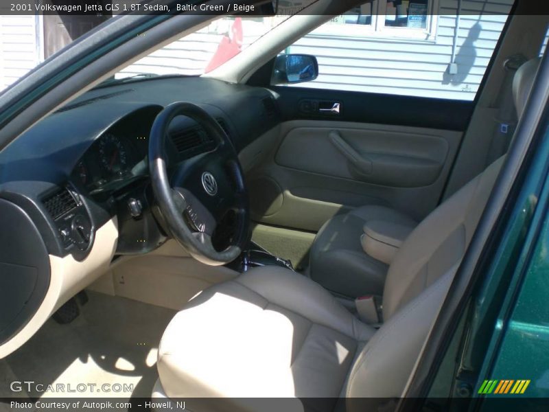Baltic Green / Beige 2001 Volkswagen Jetta GLS 1.8T Sedan