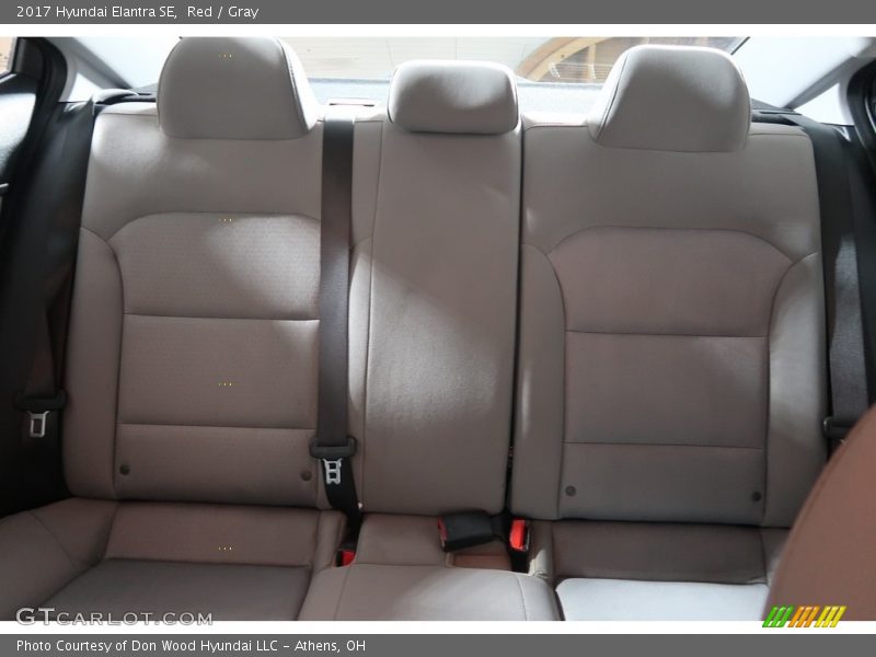 Red / Gray 2017 Hyundai Elantra SE