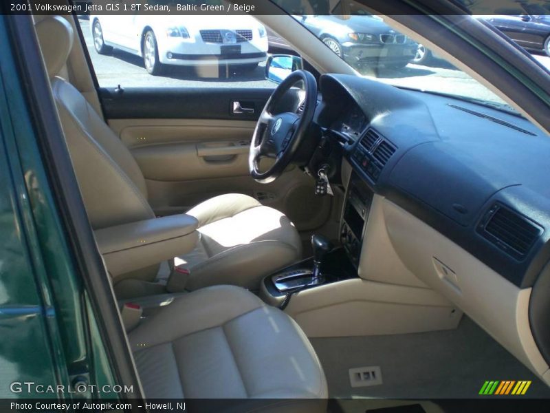 Baltic Green / Beige 2001 Volkswagen Jetta GLS 1.8T Sedan