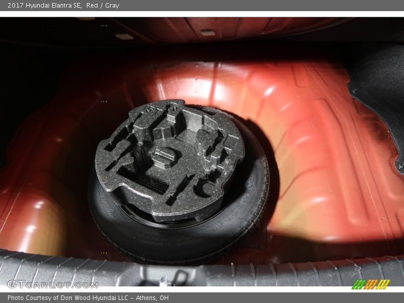 Red / Gray 2017 Hyundai Elantra SE