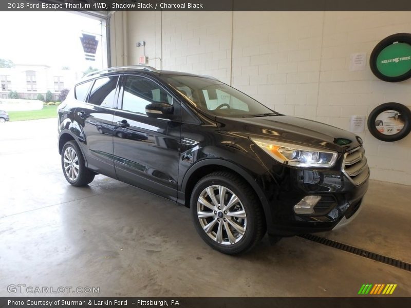 Shadow Black / Charcoal Black 2018 Ford Escape Titanium 4WD
