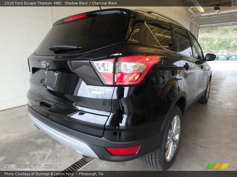 Shadow Black / Charcoal Black 2018 Ford Escape Titanium 4WD