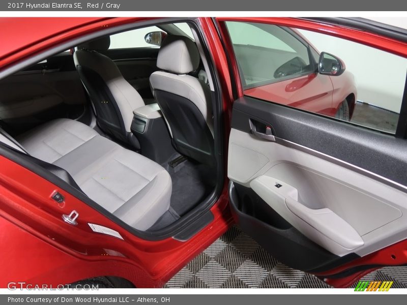 Red / Gray 2017 Hyundai Elantra SE