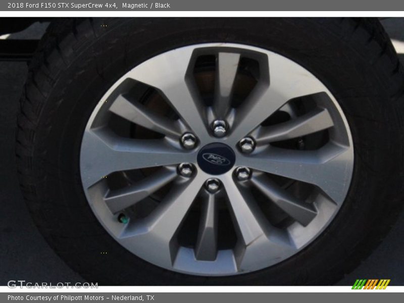 Magnetic / Black 2018 Ford F150 STX SuperCrew 4x4