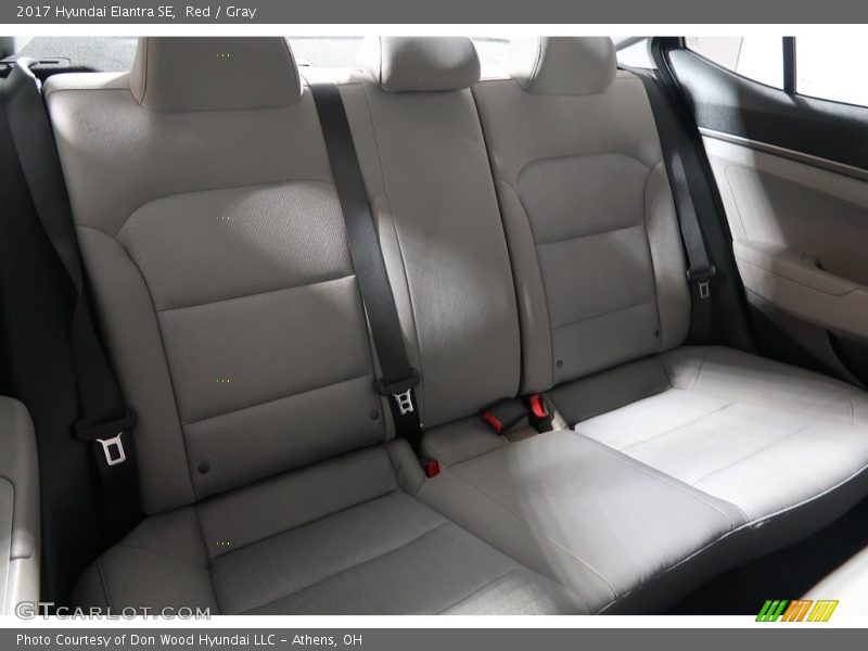 Red / Gray 2017 Hyundai Elantra SE