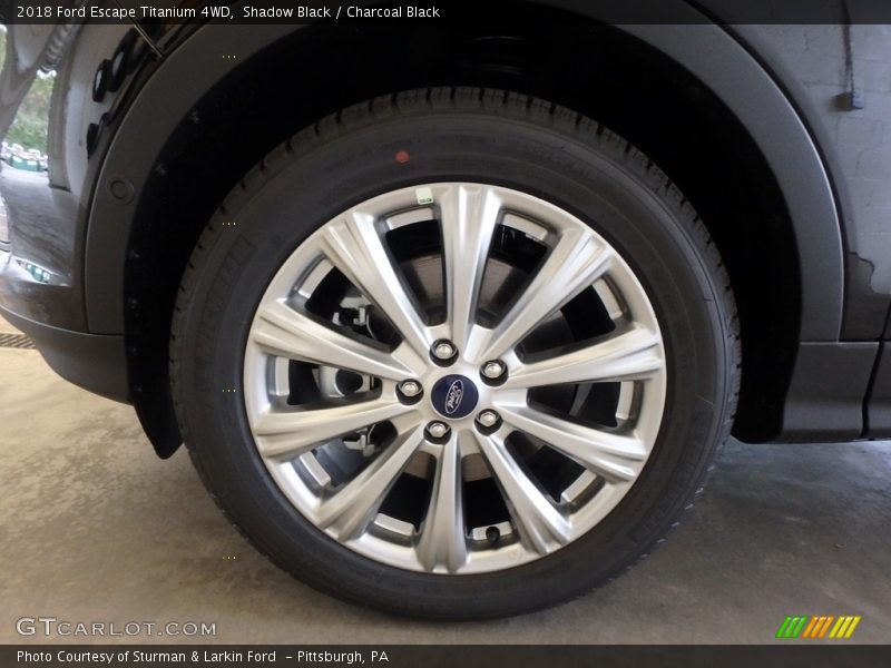 Shadow Black / Charcoal Black 2018 Ford Escape Titanium 4WD