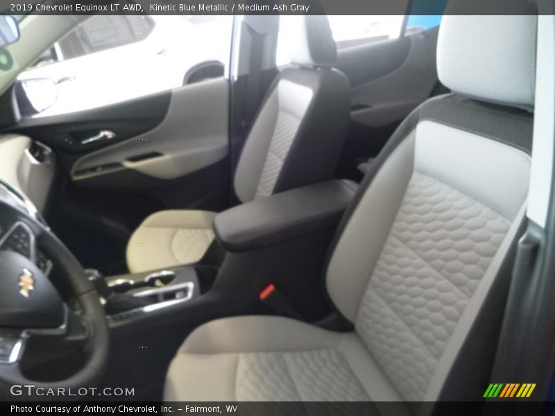 Kinetic Blue Metallic / Medium Ash Gray 2019 Chevrolet Equinox LT AWD