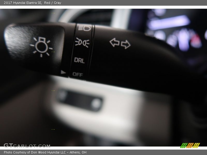 Red / Gray 2017 Hyundai Elantra SE