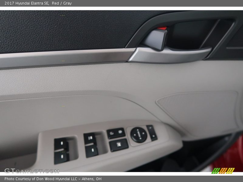 Red / Gray 2017 Hyundai Elantra SE