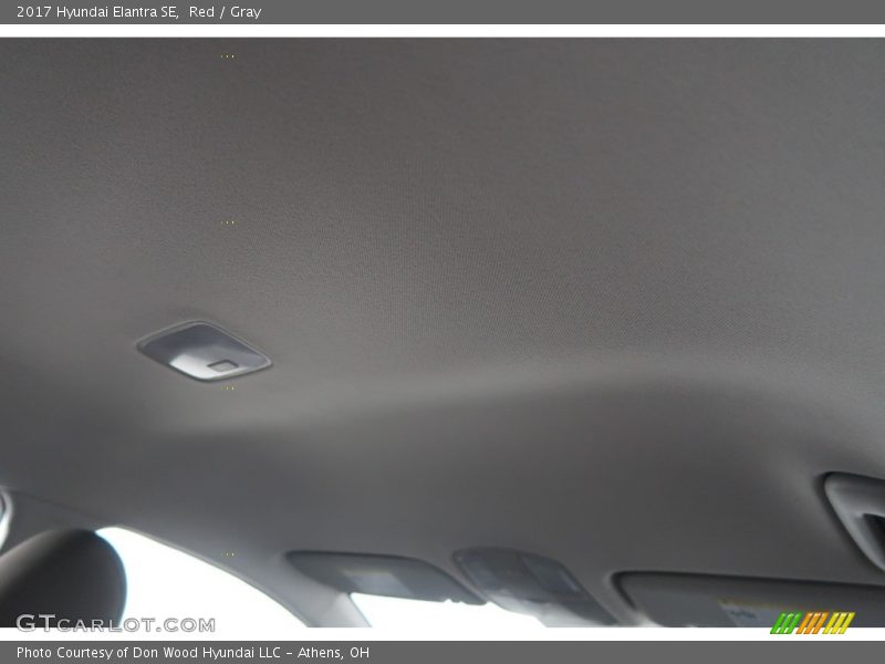 Red / Gray 2017 Hyundai Elantra SE