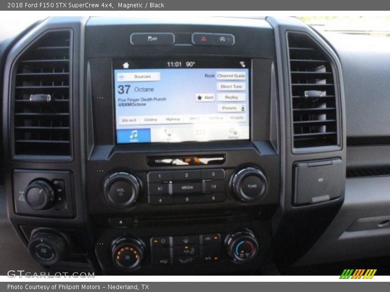 Magnetic / Black 2018 Ford F150 STX SuperCrew 4x4