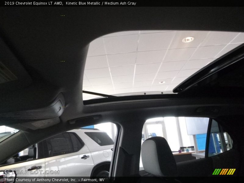 Kinetic Blue Metallic / Medium Ash Gray 2019 Chevrolet Equinox LT AWD