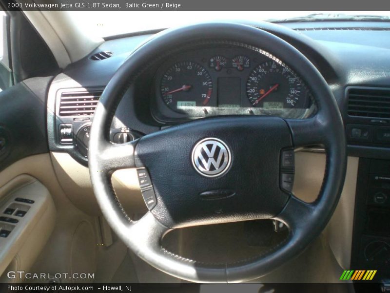 Baltic Green / Beige 2001 Volkswagen Jetta GLS 1.8T Sedan