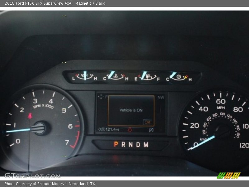 Magnetic / Black 2018 Ford F150 STX SuperCrew 4x4
