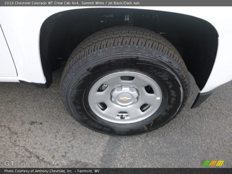 Summit White / Jet Black/Dark Ash 2019 Chevrolet Colorado WT Crew Cab 4x4
