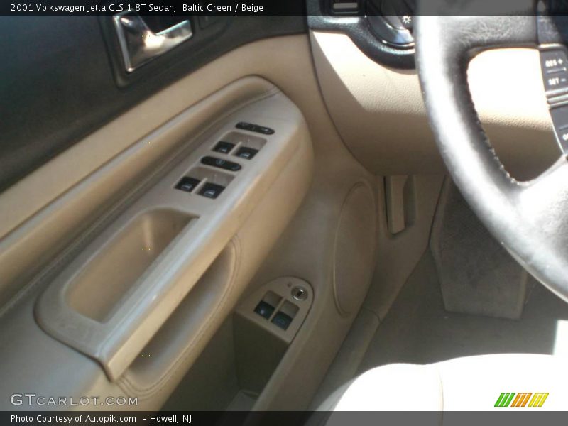 Baltic Green / Beige 2001 Volkswagen Jetta GLS 1.8T Sedan