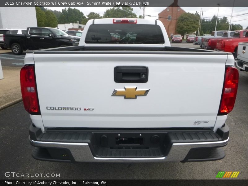 Summit White / Jet Black/Dark Ash 2019 Chevrolet Colorado WT Crew Cab 4x4