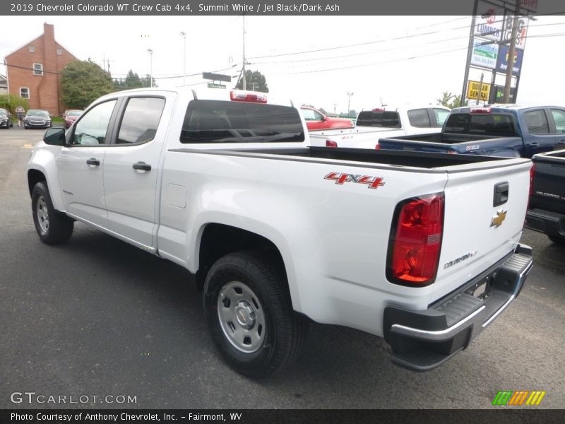 Summit White / Jet Black/Dark Ash 2019 Chevrolet Colorado WT Crew Cab 4x4