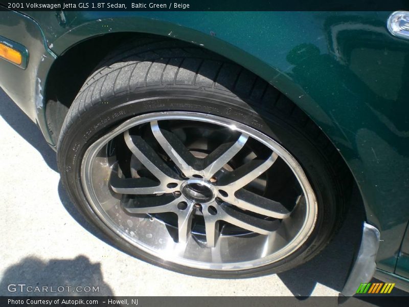 Baltic Green / Beige 2001 Volkswagen Jetta GLS 1.8T Sedan