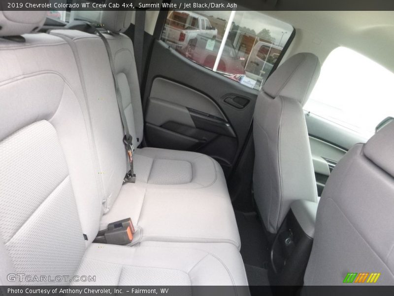 Rear Seat of 2019 Colorado WT Crew Cab 4x4