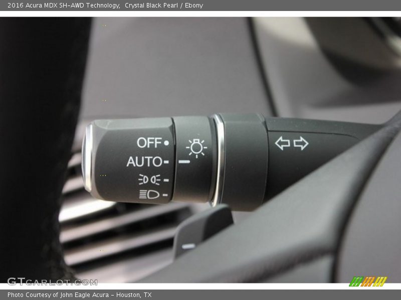 Crystal Black Pearl / Ebony 2016 Acura MDX SH-AWD Technology