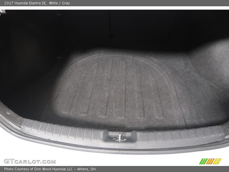 White / Gray 2017 Hyundai Elantra SE