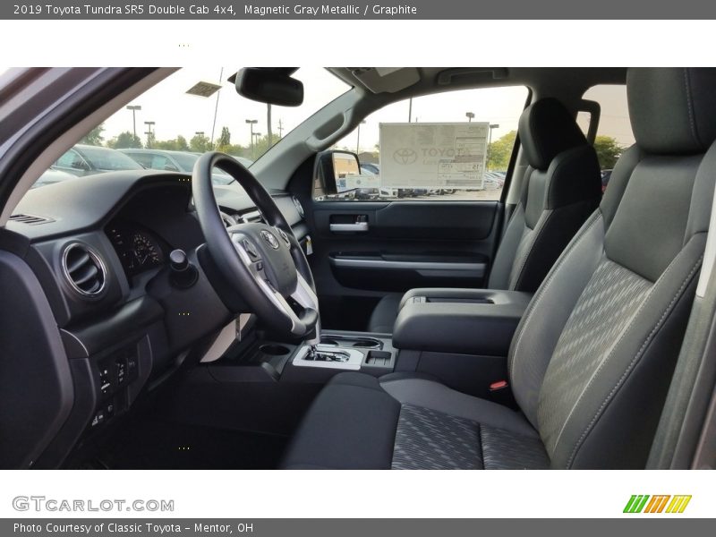 Magnetic Gray Metallic / Graphite 2019 Toyota Tundra SR5 Double Cab 4x4