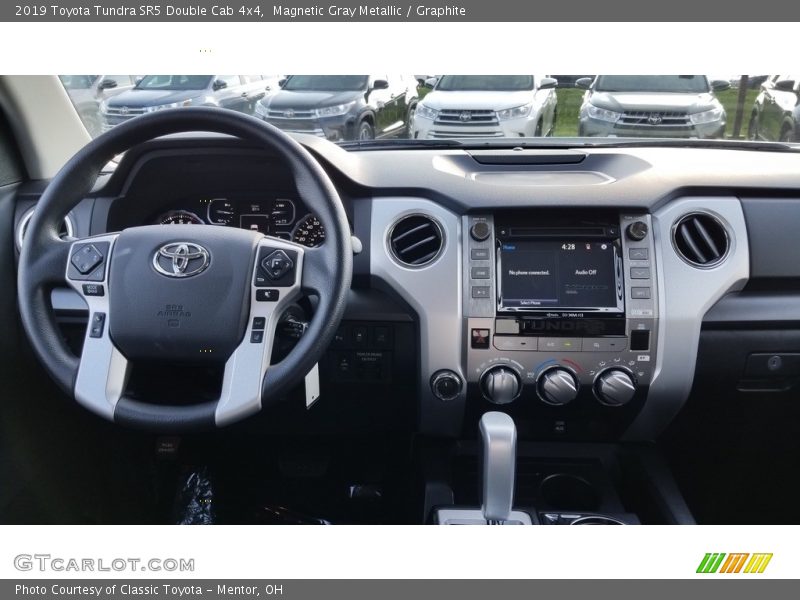 Magnetic Gray Metallic / Graphite 2019 Toyota Tundra SR5 Double Cab 4x4