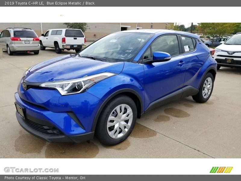 Blue Eclipse Metallic / Black 2019 Toyota C-HR LE