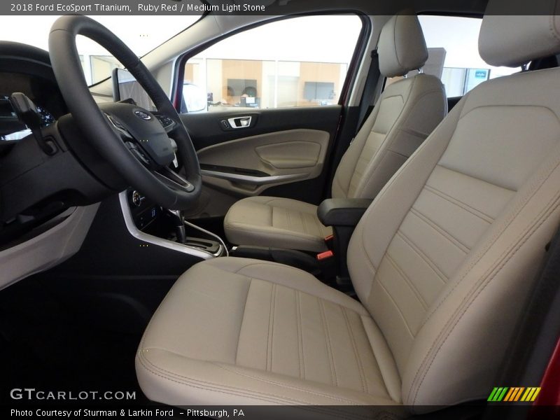 Ruby Red / Medium Light Stone 2018 Ford EcoSport Titanium