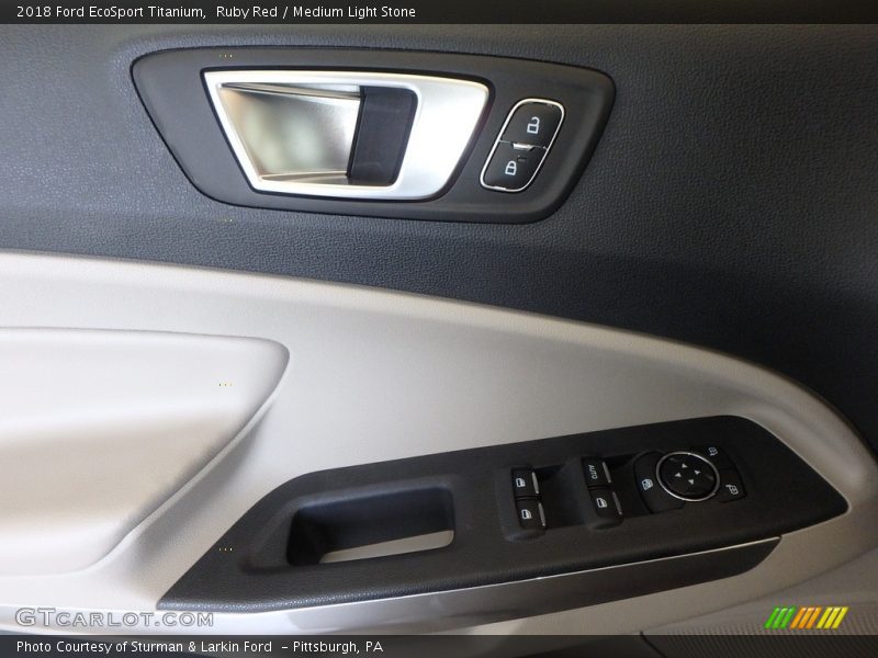 Ruby Red / Medium Light Stone 2018 Ford EcoSport Titanium