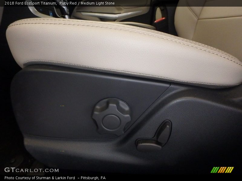 Ruby Red / Medium Light Stone 2018 Ford EcoSport Titanium