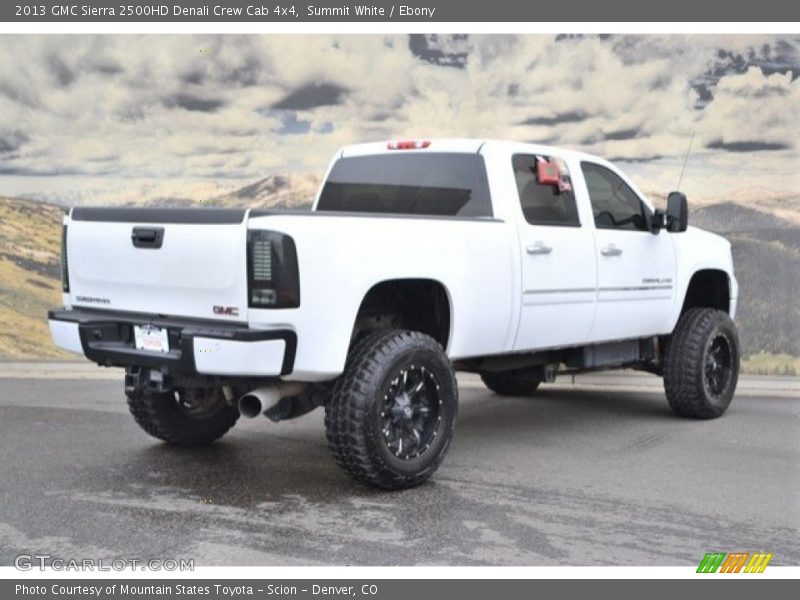 Summit White / Ebony 2013 GMC Sierra 2500HD Denali Crew Cab 4x4
