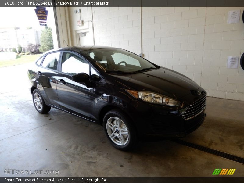 Shadow Black / Charcoal Black 2018 Ford Fiesta SE Sedan