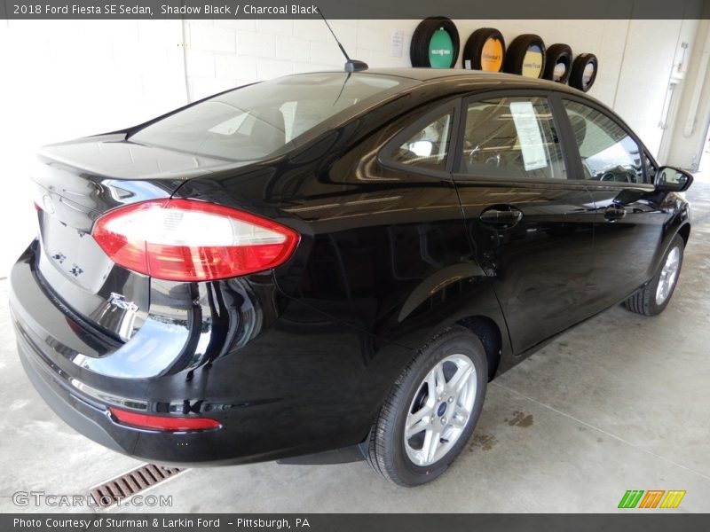 Shadow Black / Charcoal Black 2018 Ford Fiesta SE Sedan