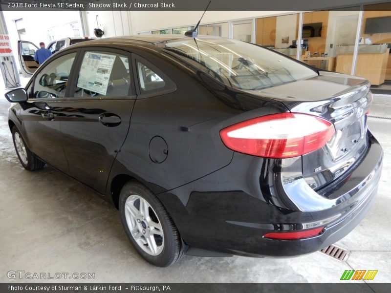 Shadow Black / Charcoal Black 2018 Ford Fiesta SE Sedan