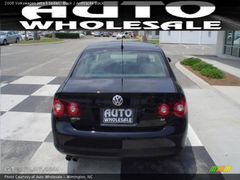 Black / Anthracite Black 2008 Volkswagen Jetta S Sedan