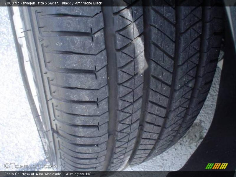 Black / Anthracite Black 2008 Volkswagen Jetta S Sedan