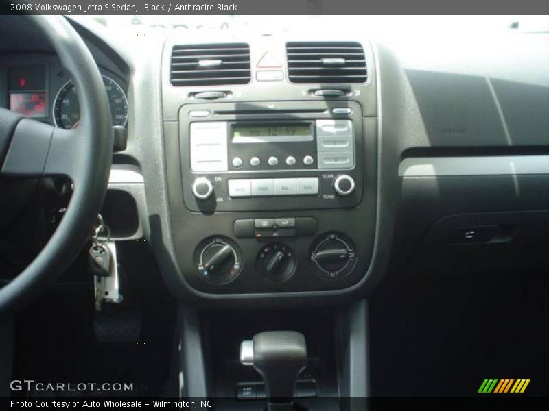 Black / Anthracite Black 2008 Volkswagen Jetta S Sedan