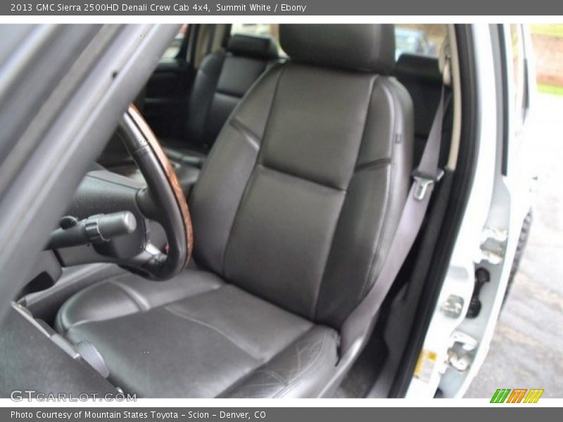 Summit White / Ebony 2013 GMC Sierra 2500HD Denali Crew Cab 4x4