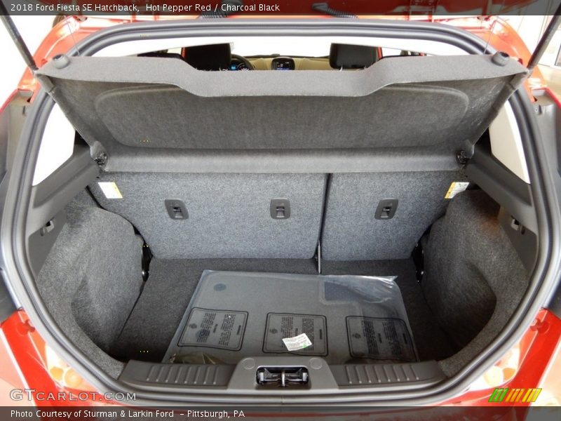 Hot Pepper Red / Charcoal Black 2018 Ford Fiesta SE Hatchback