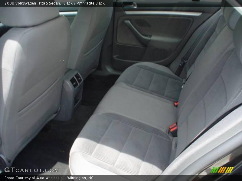 Black / Anthracite Black 2008 Volkswagen Jetta S Sedan
