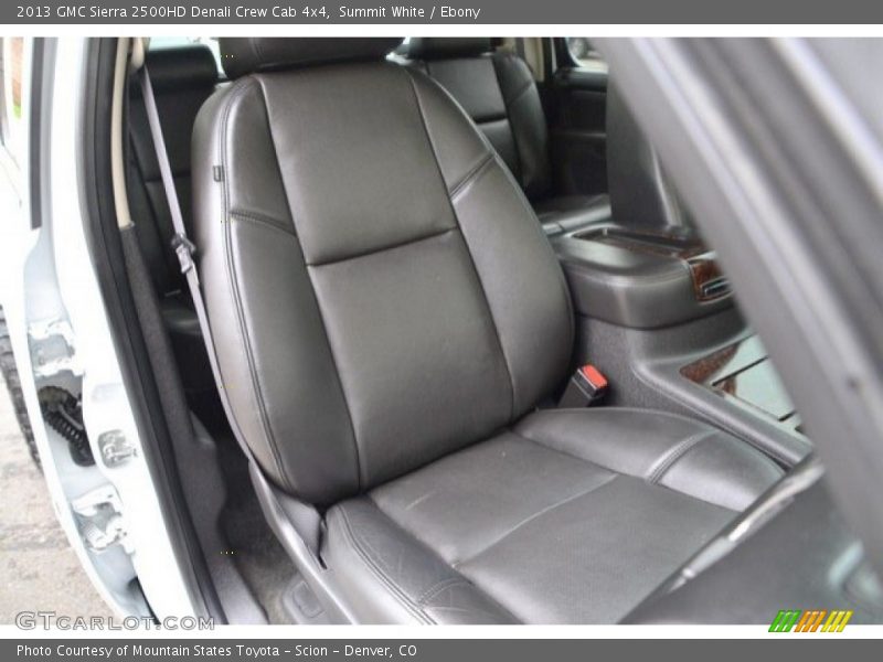 Summit White / Ebony 2013 GMC Sierra 2500HD Denali Crew Cab 4x4