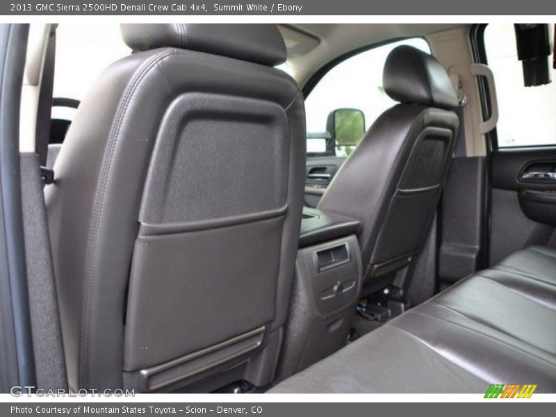 Summit White / Ebony 2013 GMC Sierra 2500HD Denali Crew Cab 4x4