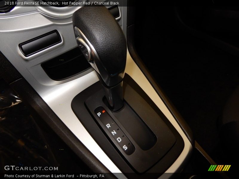 Hot Pepper Red / Charcoal Black 2018 Ford Fiesta SE Hatchback