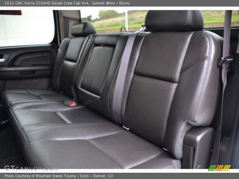 Summit White / Ebony 2013 GMC Sierra 2500HD Denali Crew Cab 4x4