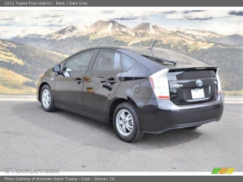 Black / Dark Gray 2011 Toyota Prius Hybrid I
