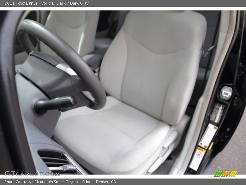 Black / Dark Gray 2011 Toyota Prius Hybrid I