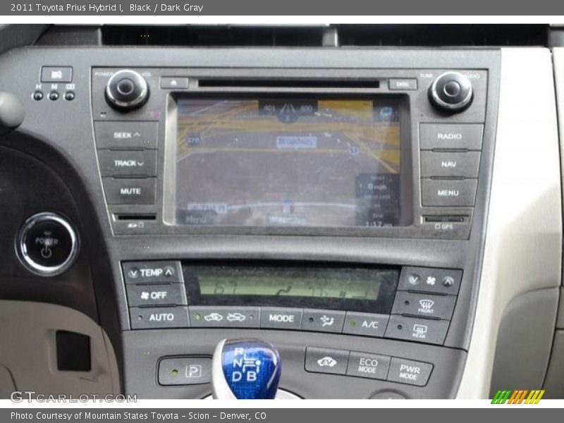 Black / Dark Gray 2011 Toyota Prius Hybrid I